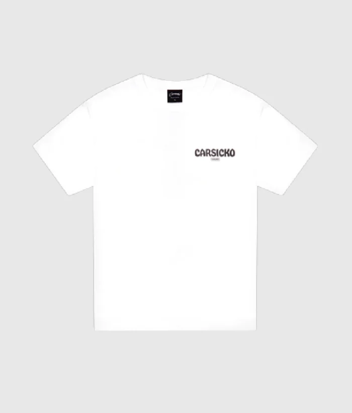 CARSICKO GARDENS T-SHIRT WHITE