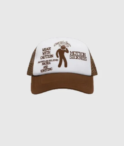 Carsicko MOTION SICKNESS CAP BROWN