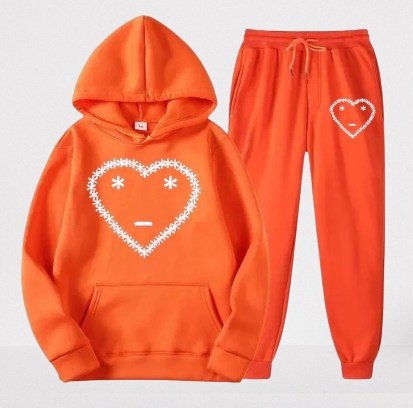 Carsicko Orange Tracksuit